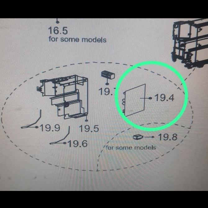 PCB Indoor AC Panasonic 1 PK Model ZN9YKP