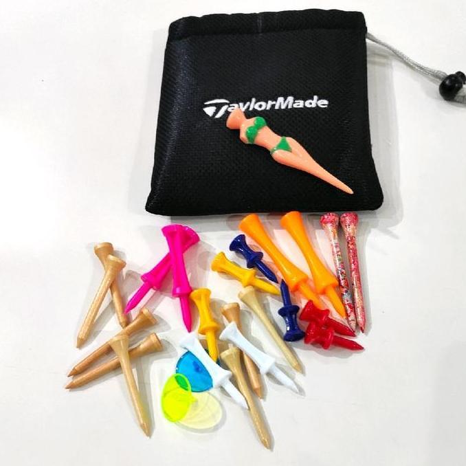 Golf Tee Paket Assorted Accessories Unik Stick Golf