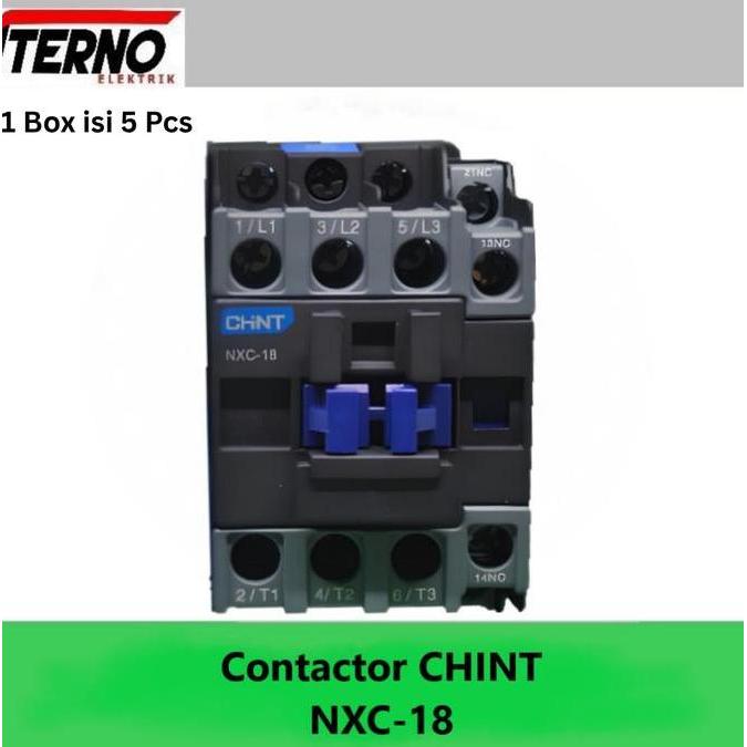Sale Kontaktor Contactor Chint Nxc-18 Nxc18 220V