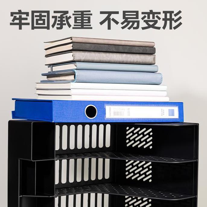 Flo_zime - Deli File Box / File Tray / File Organizer / Rak Box / Rak Penyimpanan Pena / Rak File Ba