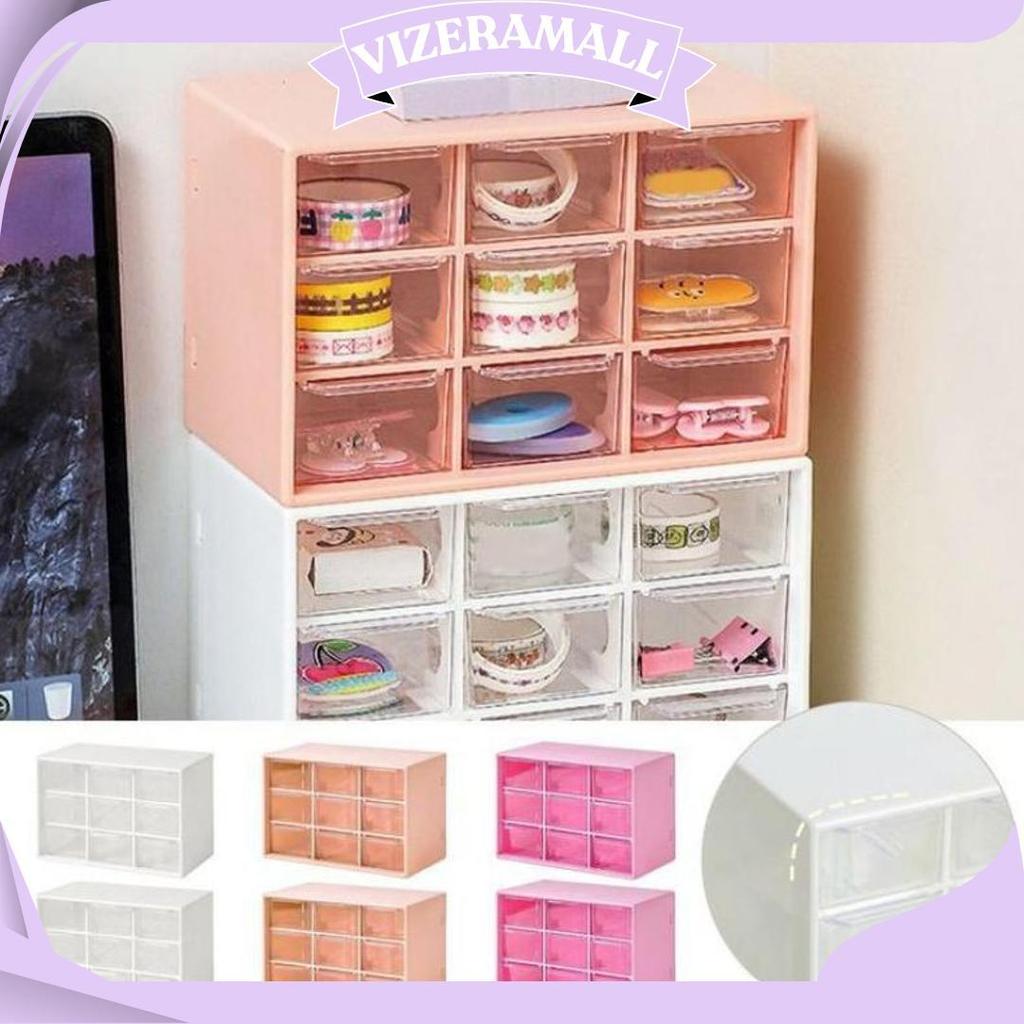 Kotak Laci / Rak Laci Penyimpanan / Laci Mini Serbaguna / Lemari Kotak Perhiasan / Rak Aksesoris Sek