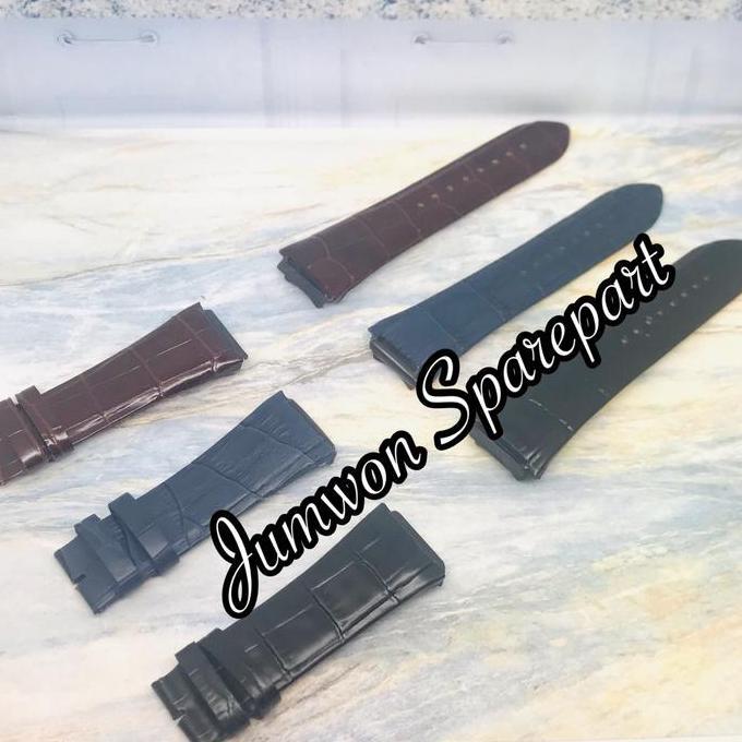 Strap Tali Kulit Jam Tangan GUESS Leather Tali Kulit GUESS Premium murah