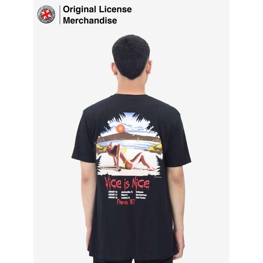 Kaos Baju Tshirt Dewasa Metal Musik IRON MAIDEN Original Vice Is Nice murah