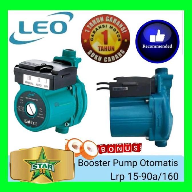 Mesin Pompa Booster Pump Leo 125Watt Pendorong Air Panas Kran Shower Silent Best Quality