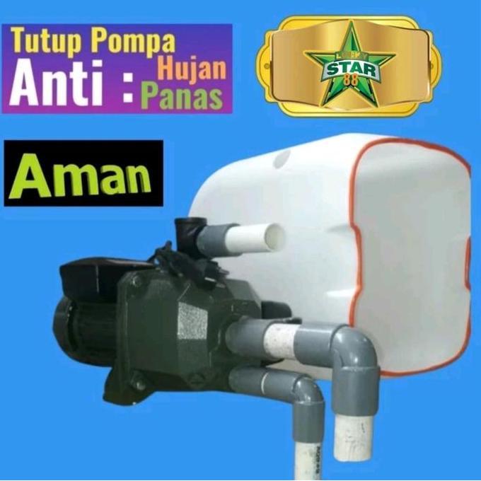 Tutup Mesin Pompa Air Semi Jet Pump Shimizu Jetpump Pc 260 Bit 370 268 Semijet Otomatiis 100 250 300