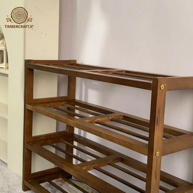 Rak Sepatu Kayu | Wooden Shoe Rack