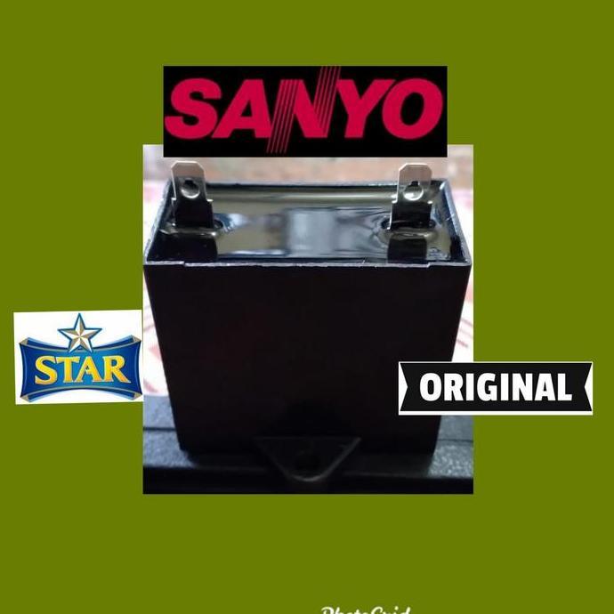 Kapasitor Pompa Air Sanyo Pdh 250 B Original Jet Pump Sumur Dalam 30 M Baru