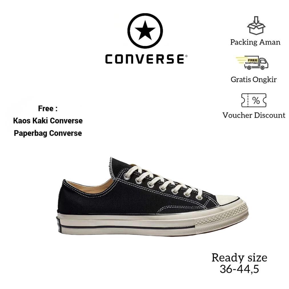 Converse Chuck Taylor 70's Low Black Egret Original