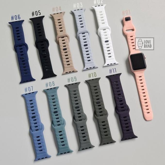 Strap Apple Watch 40mm / Series 4 5 6 SE - OVAL Tali Iwatch Sport Band