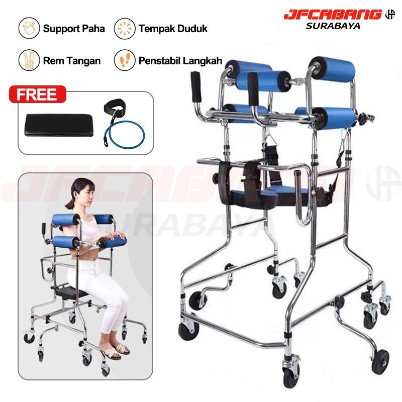Rollator Walker//Ketinggian Yang Dapat Disesuaikan/Tidak Mudah Terguling/Alat Bantu Jalan /Walker An