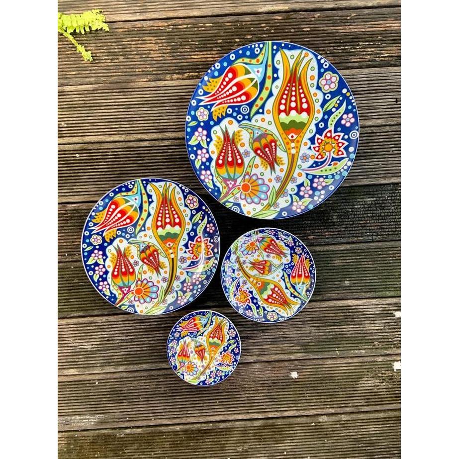 Set Walldecor Maroko Piring Keramik