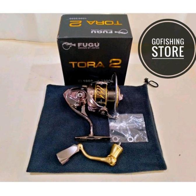 Reel Fugu Tora 2 3 SW dan Tora Pro 1000 - 2000 - 3000 - 4000 - 6000 Metal