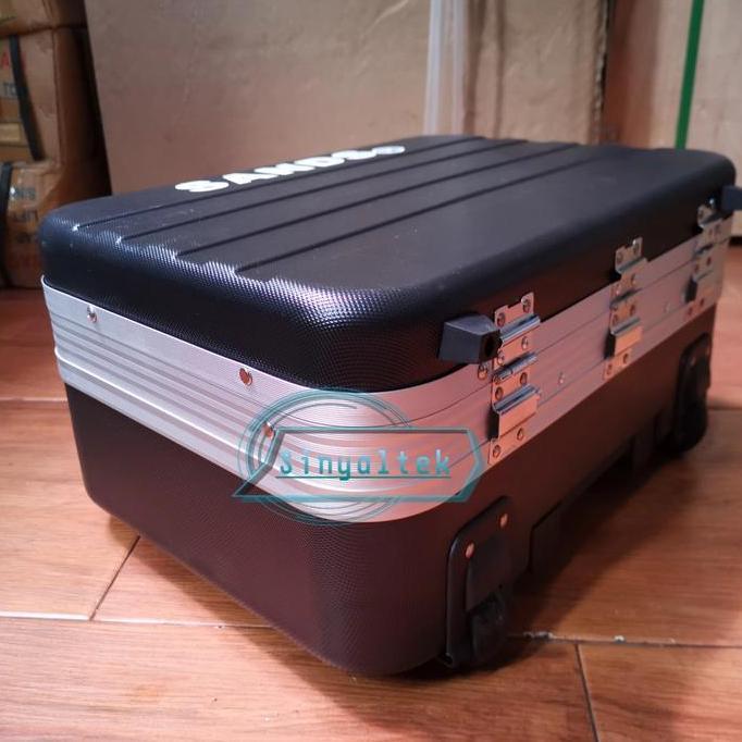 Kunci lengkap tool box tool kit set/ trolley box 132 pcs premium
