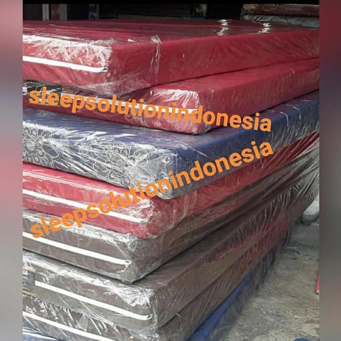 TERMURAH - Kasur Busa 120 14cm / 120x200 / 120 x 200 Kain Springbed
