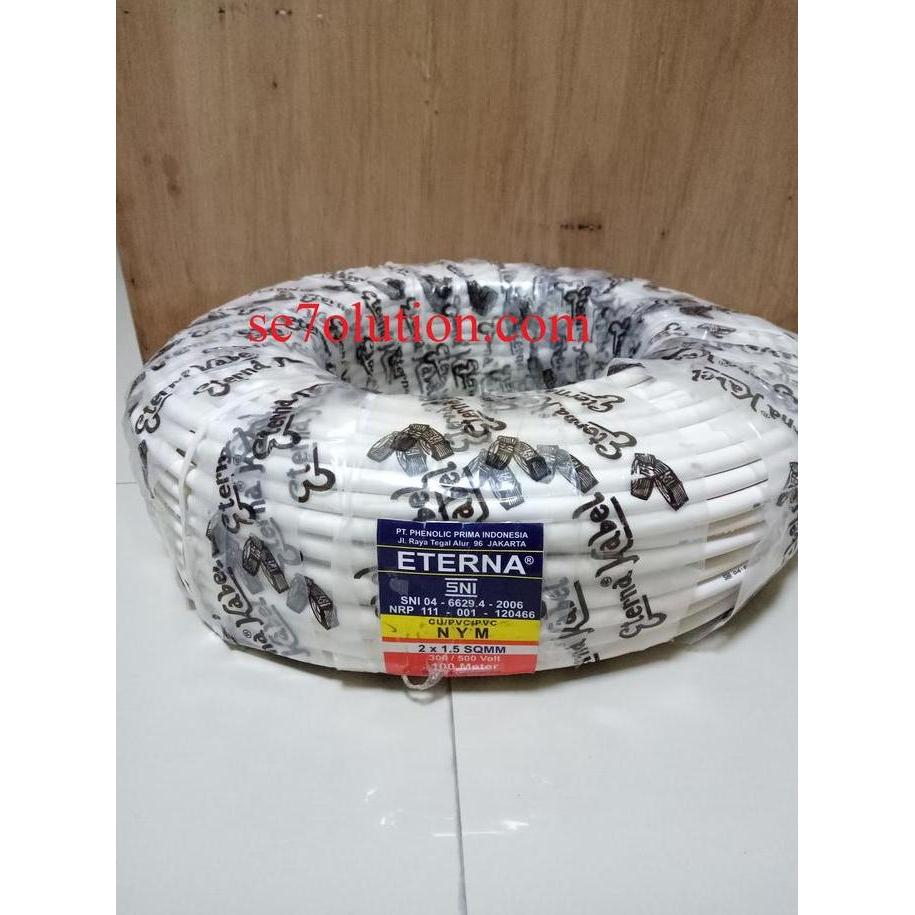Promo Eterna Kabel NYM 2x1.5 100M Diskon