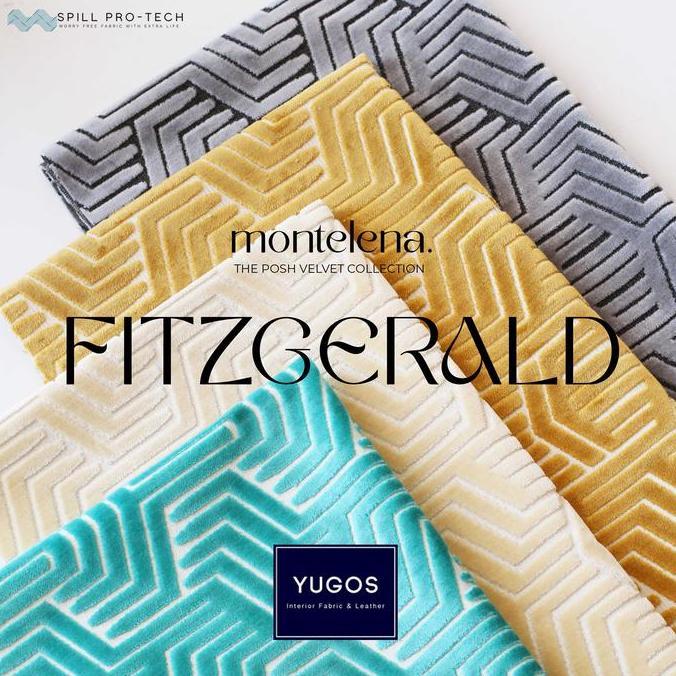 TERMURAH - Montelena Kain Sofa Kursi Baldu Timbul Water Repellent