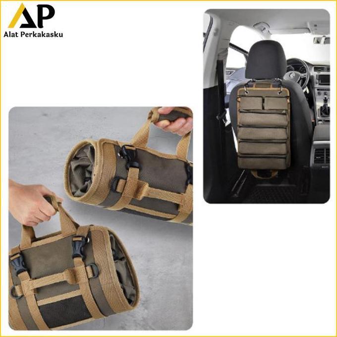 Toolsbag tas perkakas toolkit toolbox alat pertukangan kompartement