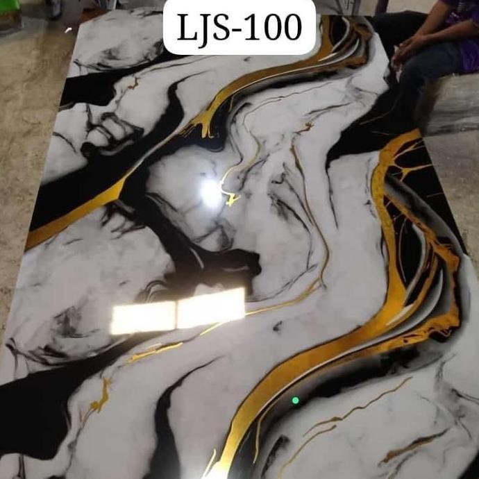 wallpanel marmer PVC dekorasi dinding marmer wallpaper dinding marmer