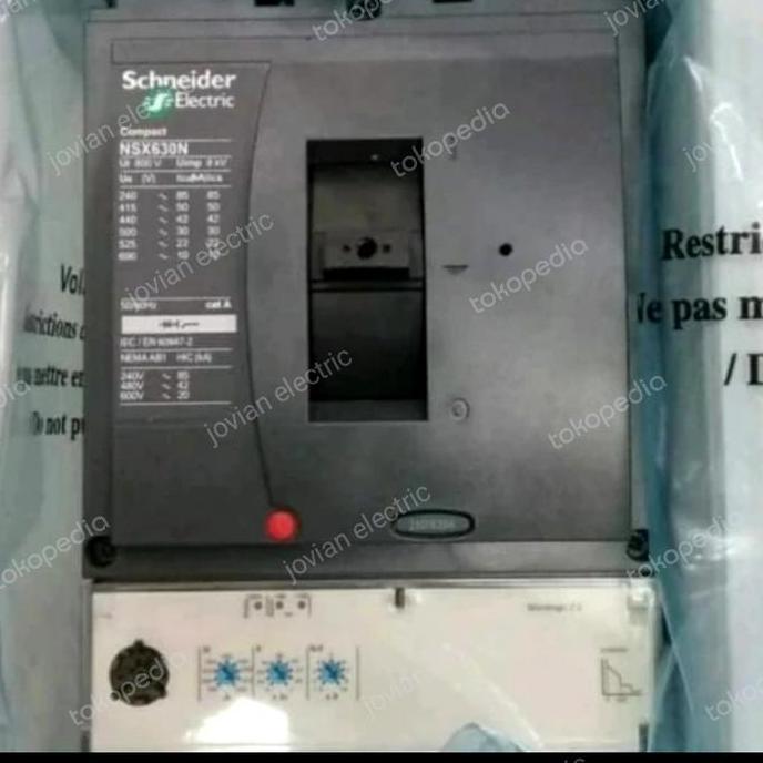 Murah MCCB SCHNEIDER NSX 630A 3P 630N 50Ka Non COD