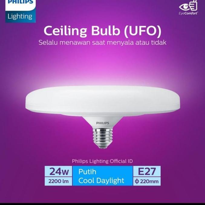 Lampu Philips 24W 24 Watt Led Ufo 24W Philips Led Bulb Philips 24Watt  Sale