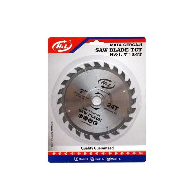 HL Mata Gergaji Circular Saw Blade 7 Inch TCT