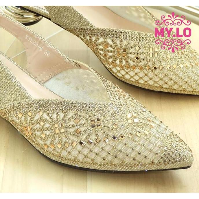SEPATU WANITA FLAT SHOES PESTA IMPORT BALNANI BEST SELLER