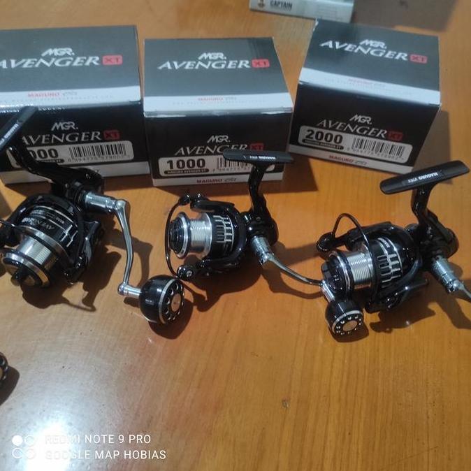Reel Pancing Maguro Avenger XT 1000. 2000. 3000. 4000. 5000. 6000. 7000. 8000