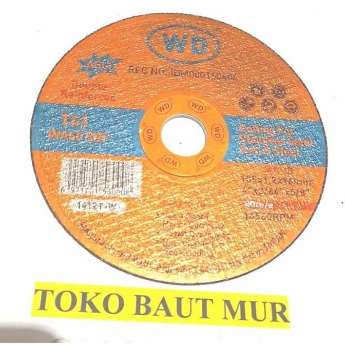 Batu gerinda potong wd 1 dus 20pcs
