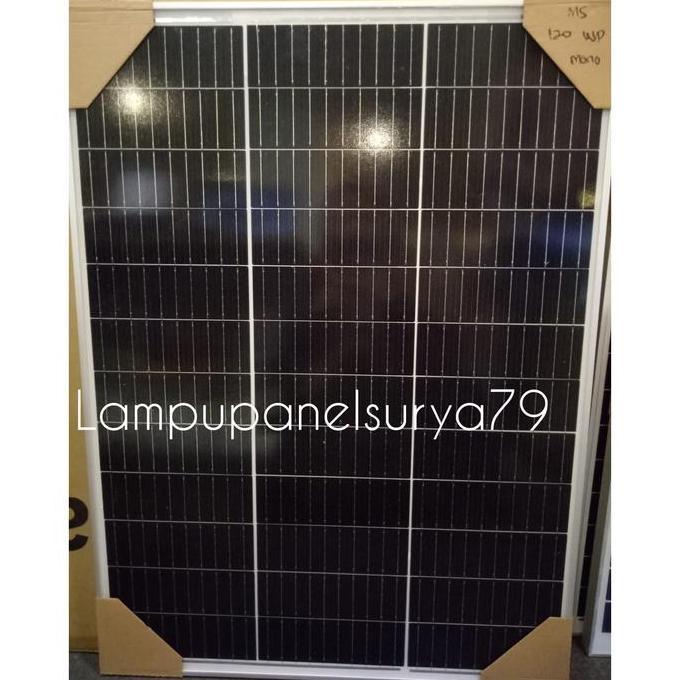 Solar Panel Solar Cell Panel Surya Maysun Mono 120WP Monocrystalline