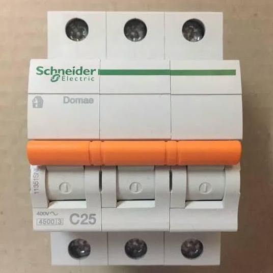 MCB Domae Schneider 3 phase 25a