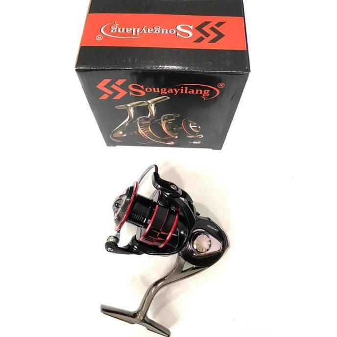 Bisa Bayar Di Tempat REEL POWER HANDLE YUMOSHI  12+1BB SPOOL METAL gulungan pancing