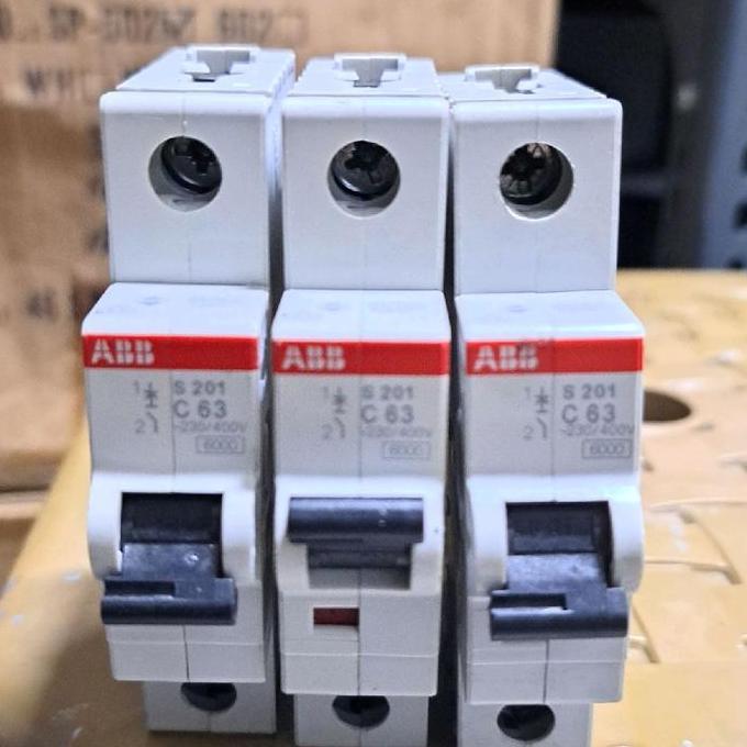 mcb abb 1p 63a original