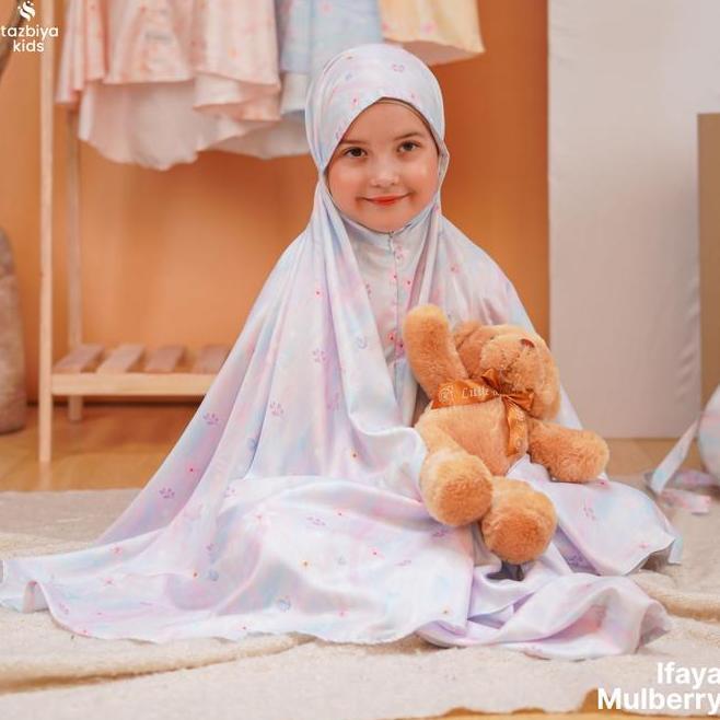 Tazbiya Mukena Anak Rayon Series I Mukena Anak Motif Tk Sd Smp Mukena Anak 414 Tahun Mukena Rayon An