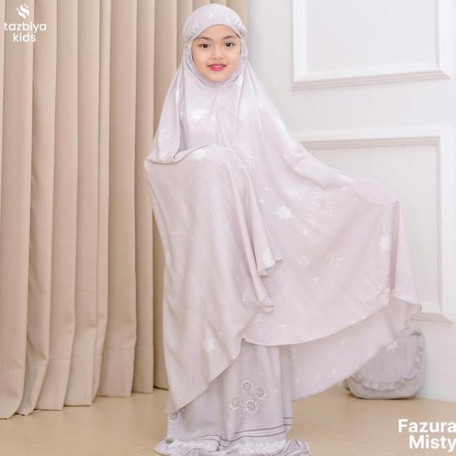 Tazbiya Mukena Anak Rayon Fazura Series I Mukena Anak Motif Tk Sd Smp Mukena Anak 414 Tahun Mukena R