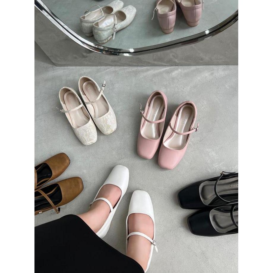PixFootwear Bambi Mary Jane Flat Shoe  - Sepatu Flat Wanita
