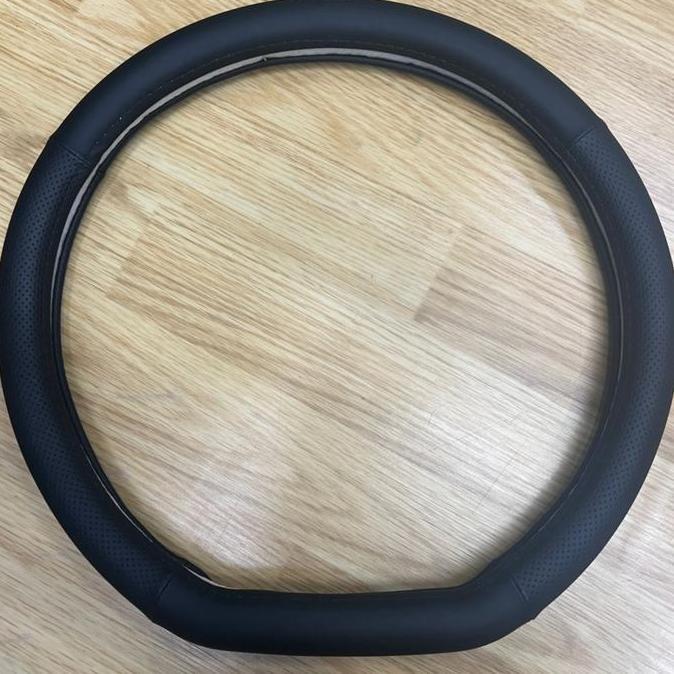 Sarung Stir Mobil Model D Shape Bahan Kulit Premium