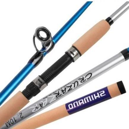 SHIMANO Reel Rod Shimano Pancing Set Reel Berputar Joran Pancing 1 Set Rod Berputar Fishing Rod Port