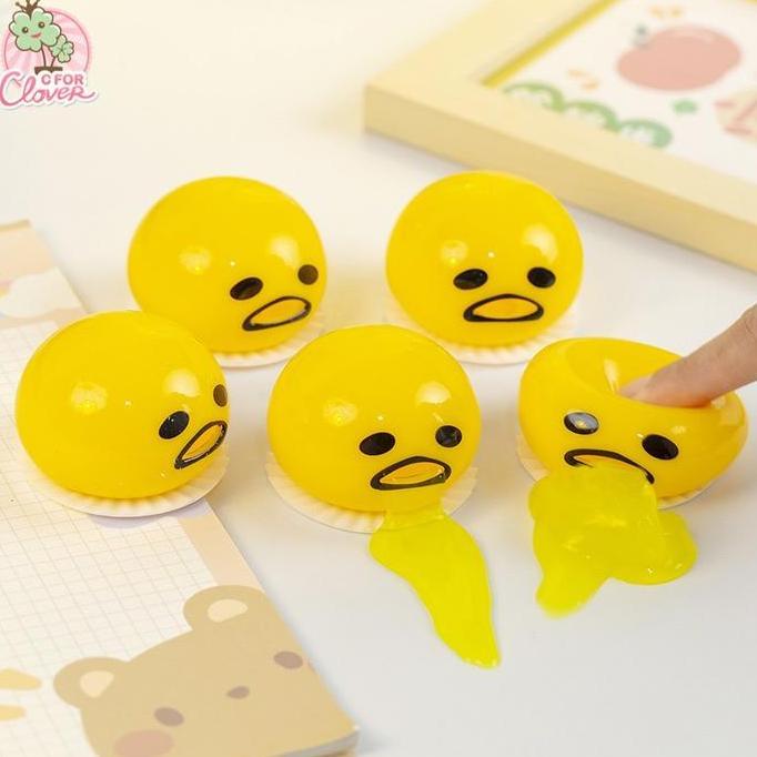 (CFC) FUNNY GUDETAMA VOMIT cls mainan