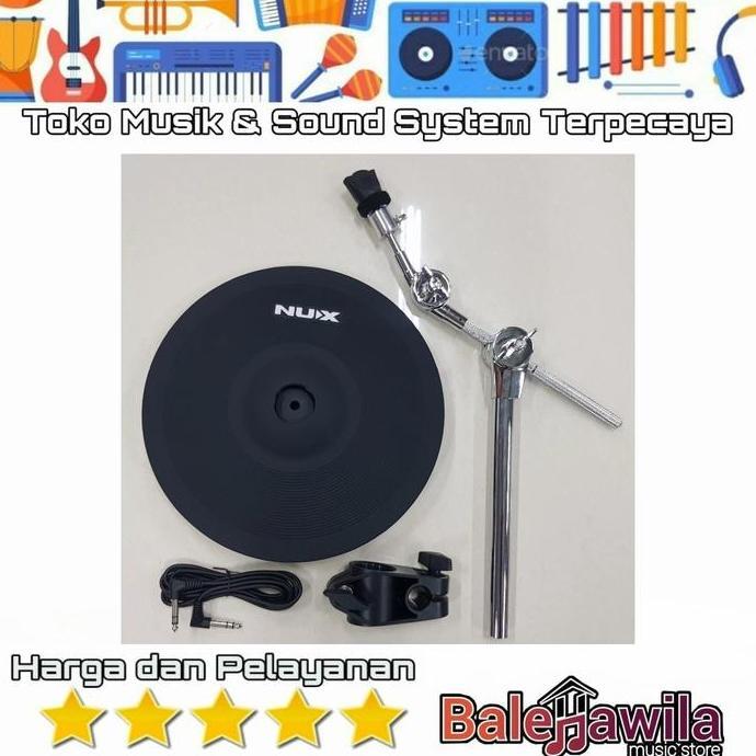 CYMBAL SET TAMBAHAN NUX DM7X DM7 X DM 7X 12INCH ORIGINAL ORIGINAL DAN TERPERCAYA