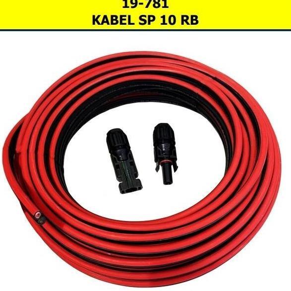 Kabel Solar Panel Kabel Panel Surya Kabel Solar Cell 2x4mm 10m