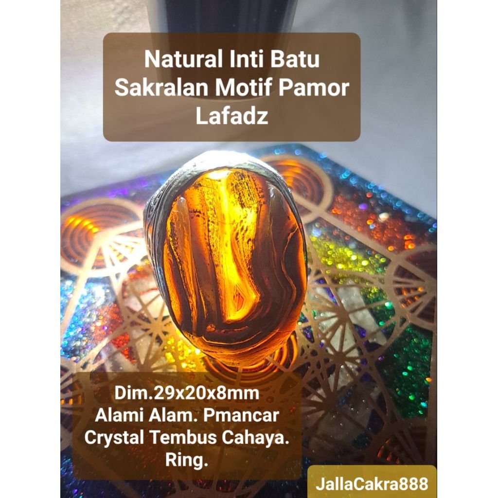 Batu Lawasan Sakralan* Lafadz Alami  Alam Kristal Pmkat Skrlan | Batu ati ayam | Terjual cincin BLUE