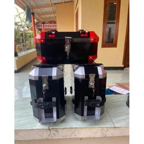 [synam~part] Termurah Side Box Pannier Galvanis 22L + Breket Ready