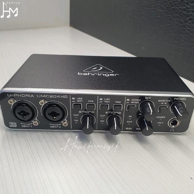 Sound Card Soundcard Behringer UMC204HD Behringer UMC 204HD UMC204 HD Original