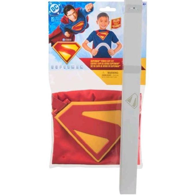 Mainan Superman Movie Roleplay Superman Power Cape Set