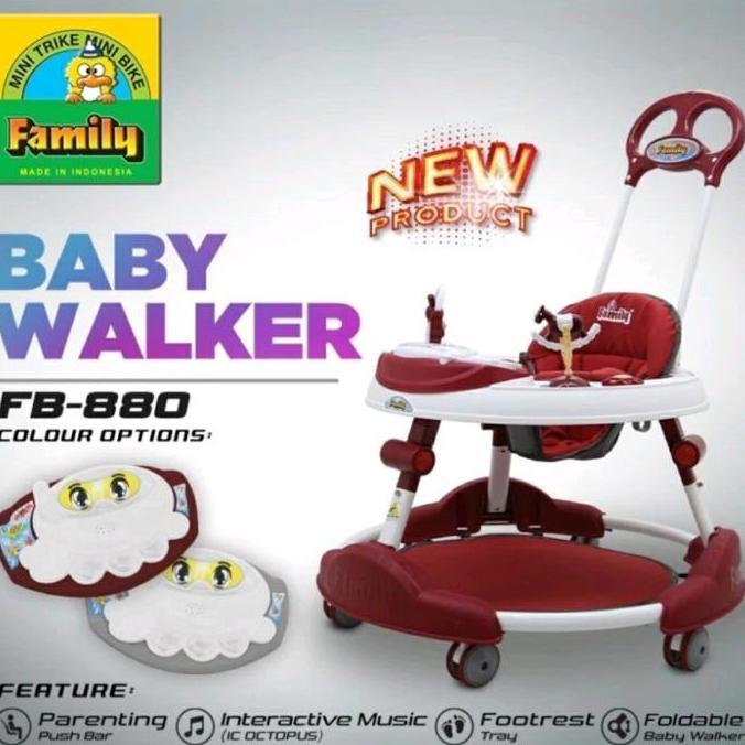 Baby Walker Family FB-880 Alat Bantu Jalan Bayi FB880 Babywalker FB 880