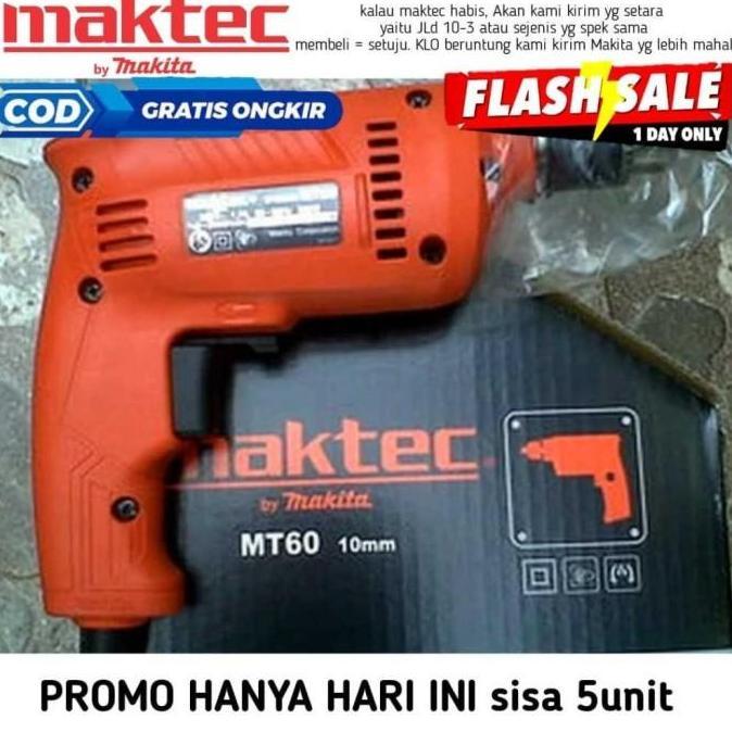 Maktec Bor Listrik 10Mm Garansi Resmi 3Thn Yg Redy Apr Japan Ap05