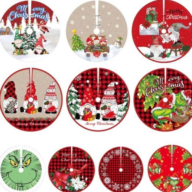 Kain Alas / Tatakan Pohon Natal untuk Dekorasi Hiasan