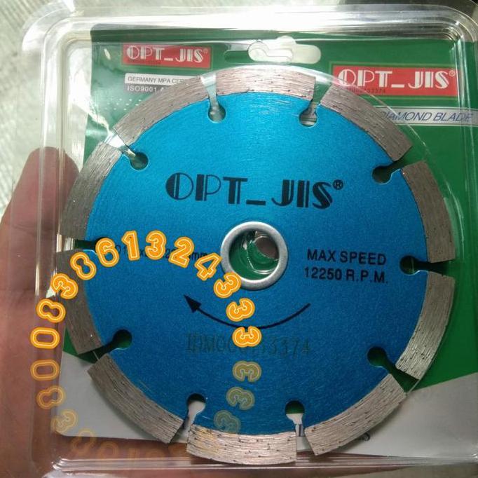 opt mata pisau gerinda potong keramik geranit 6" pisau potong granit