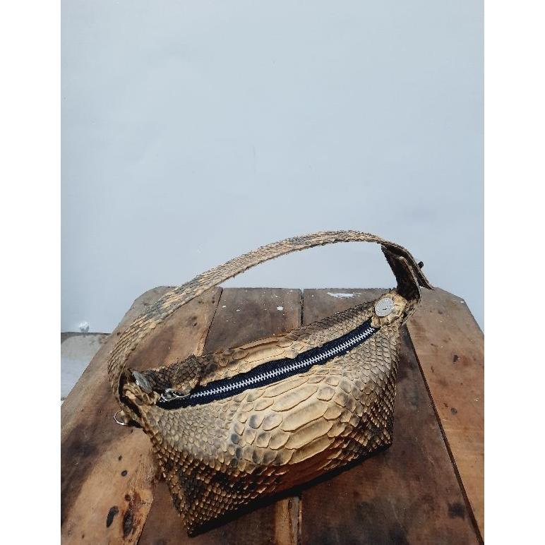 Tas Reques Kulit Ular Asli Bali
