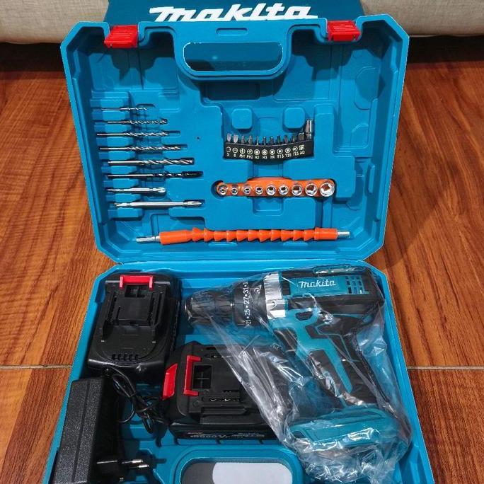 Bor Makita 2 Baterai Multifungsi